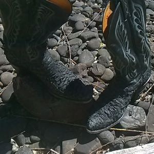 Vintage Tony Lama SeaBass Cowboy boots